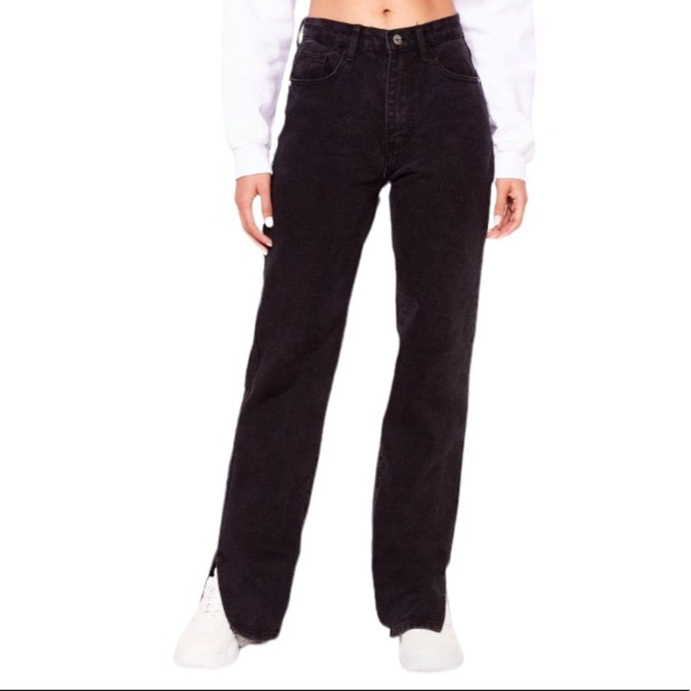 Straight leg Jeans Black Size 4